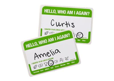 Avery 'Hello, Who Am I Again?' Name Badges