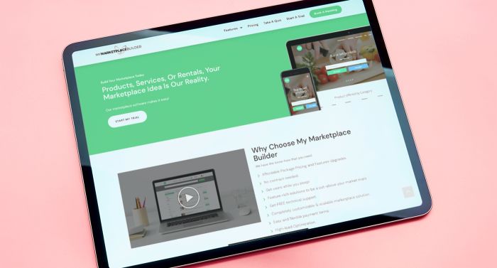 Choose a marketplace builder to sell your products