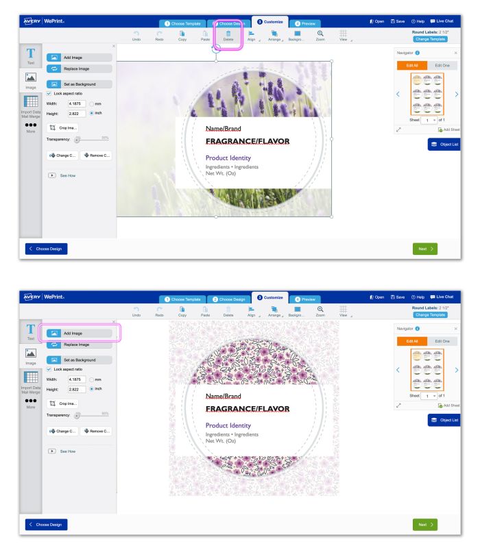 Free Label Making Software - Avery Design & Print