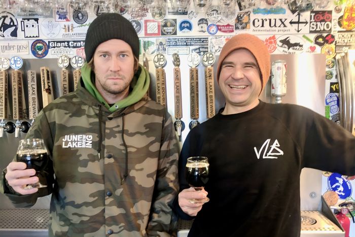 Owner Justin Walsh and brewmaster