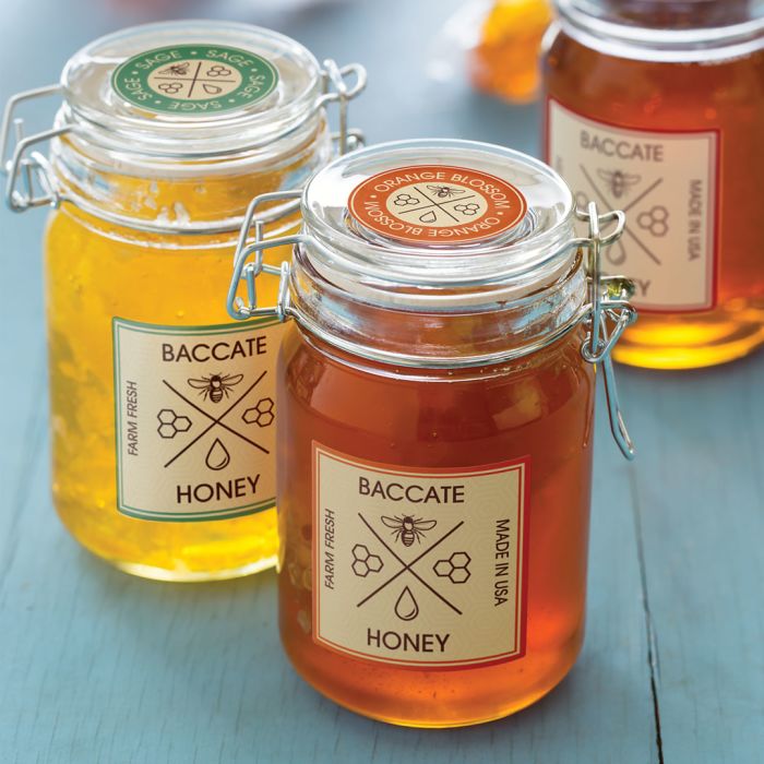 Sample of jar labels