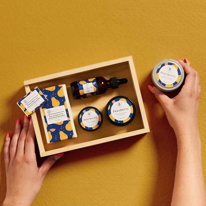 a gift box with everything featuring the same scent is lovely for everyone