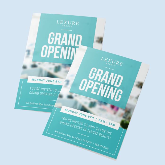 Use postcard printing services to create grand opening announcements for your business