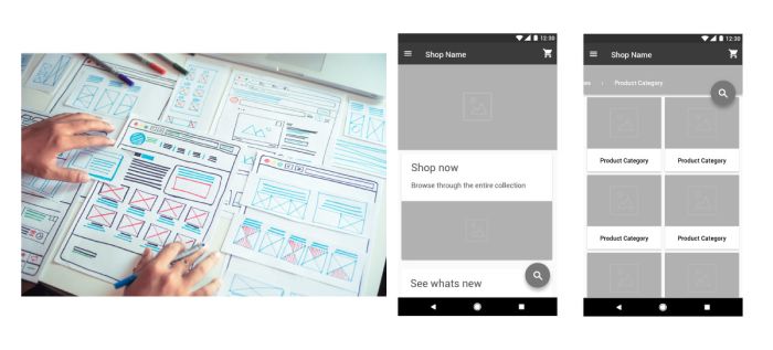 Use wireframes when designing your website