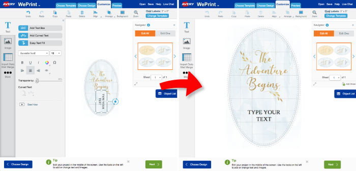 Free Label Making Software - Avery Design & Print