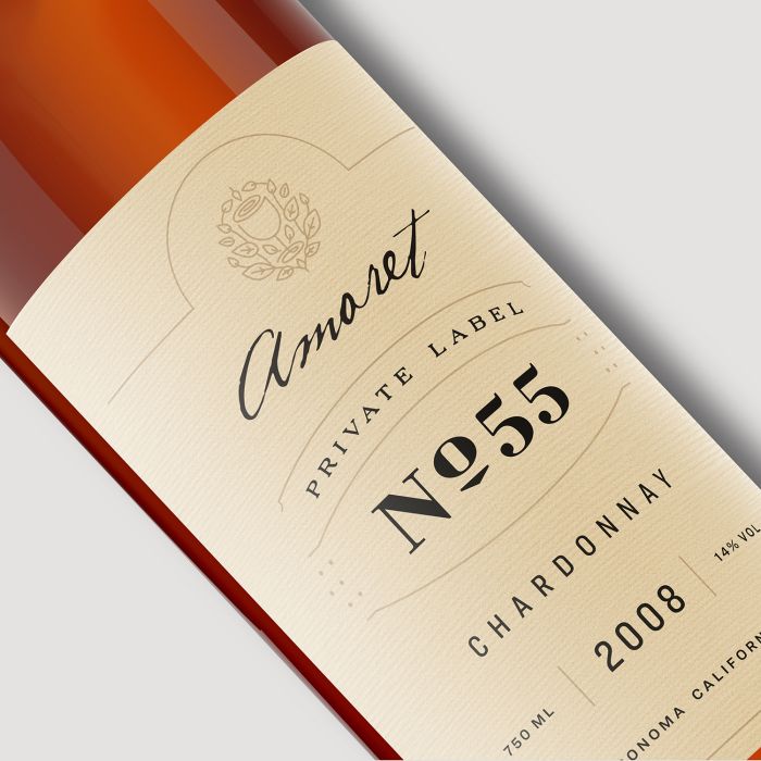 Avery Estate paper labels are made from cream laid paper that's  great for luxury products