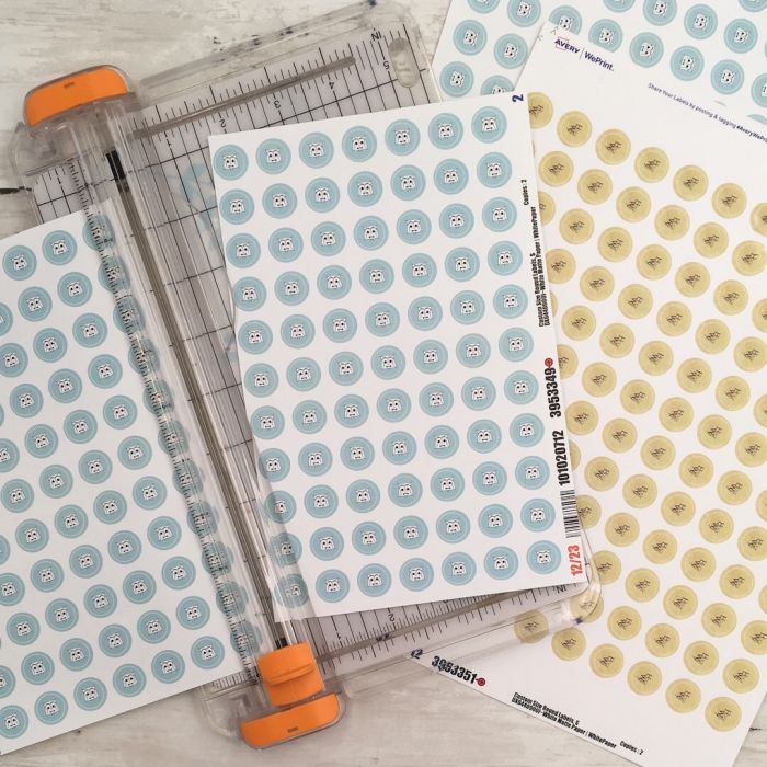 Create your own logo sticker sheets 