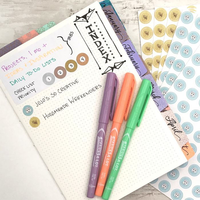 7 Savvy Bullet Journal Ideas to Help You Get Started - Avery