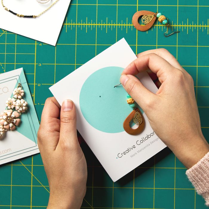 How to Make Jewelry Backing Cards ~  Jewelry Business