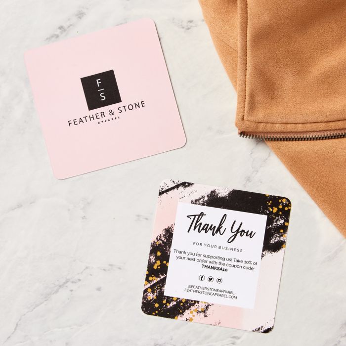 Create beautiful customer appreciation cards with square cards