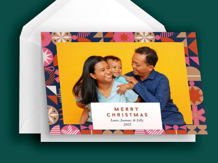 Christmas card designs you can have professionally printed or print yourself