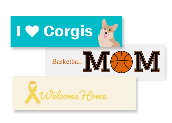 Custom Bumper Stickers - Car Stickers