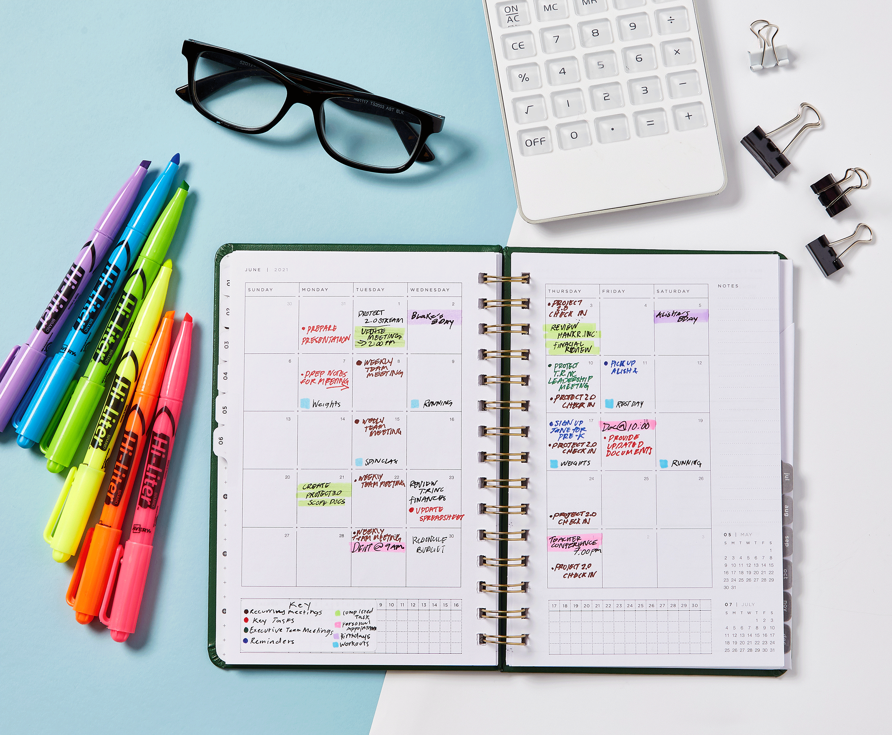 Shop Planner Accessories, Tabs, Stickers, Highlighters & More