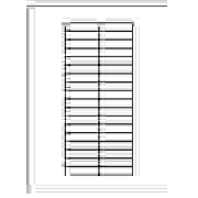 Office depot 8 tab cut template