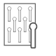 1" x 4" icon