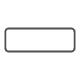 0.5" x 1.5" Rectangle icon