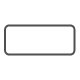 1" x 2.625" Rectangle icon