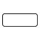 2" x 6" Rectangle icon