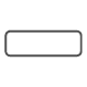 2" x 7" Rectangle icon