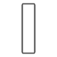 6" x 1.5" Rectangle icon