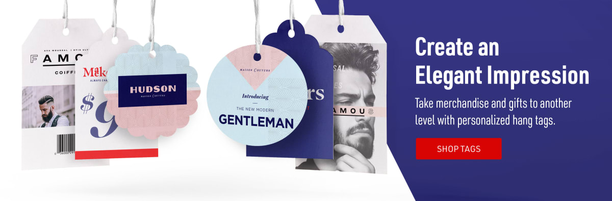 Create an Elegant Impression. Take merchandise & gifts to another level with premium hang tags