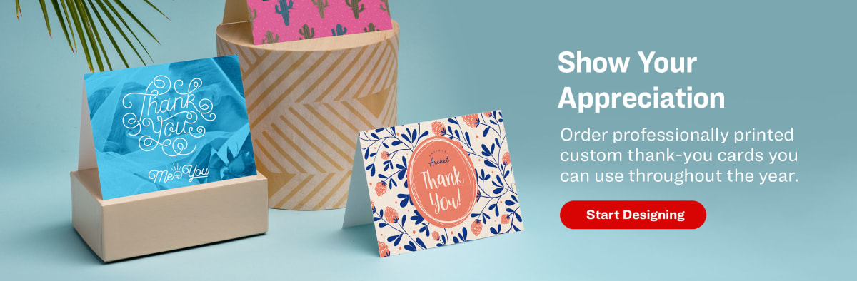 Custom Thank You Cards - Personalized | Avery.com