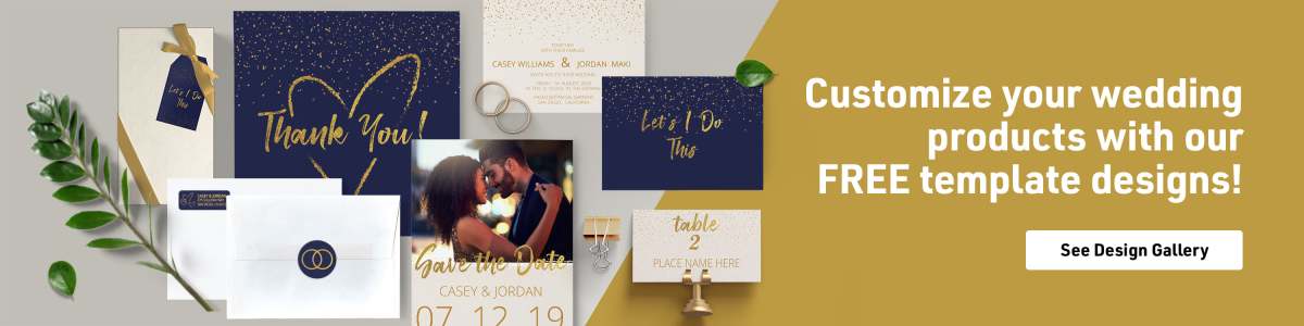 Custom Printed Wedding Invitation Cards | Avery WePrint™