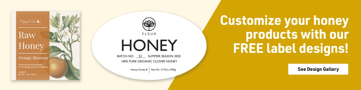 Customize your honey products with our FREE label designs! | Avery WePrint™