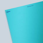 Bright Blue Paper - Blank Sheet Labels