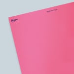 Bright Pink Paper - Blank Sheet Labels