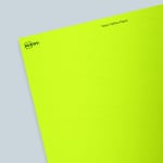 Neon Yellow Paper - Sheet Labels