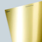 Glossy Gold Foil Paper - Blank Sheet Labels