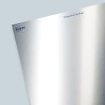 Glossy Silver Foil Paper - Blank Sheet Labels