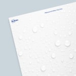 Waterproof White Vinyl Film - Blank Sheet Labels