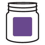 Canning label size charts for regular & wide mouth mason jars