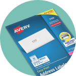 Avery Repositionable Sticker Project Paper, Matte White, 8.5 x 11