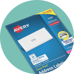 Template for Avery 5163 Shipping Labels 2