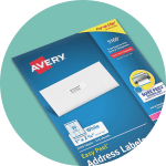 Avery® Sticker Project Paper, Letter Size (8 1/2 x 11), White