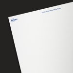 EcoFriendly Matte White Paper - Industrial Blank Sheet Labels