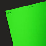 Neon Green Paper - Industrial Blank Sheet Labels