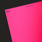 Neon Magenta Paper - Industrial Blank Sheet Labels