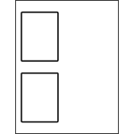 Self-Laminating ID Labels (3-1/2 inch x 4-1/2 inch) | Avery Template Line Art