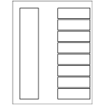 Ready Index Table of Contents, 8-Tab | Avery Template Line Art