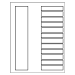 Ready Index Table of Contents, Jan - Dec | Avery Template Line Art