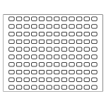 Index Maker Easy Apply Dividers, 12-Tab | Avery Template Line Art