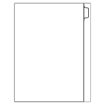 Direct Print Dividers, 8-Tab | Avery Template Line Art