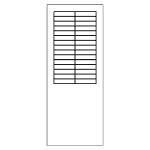 Index Tabs w/ Printable Inserts | Avery Template Line Art
