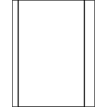 Movable Tab Dividers, 8-Tab | Avery Template Line Art