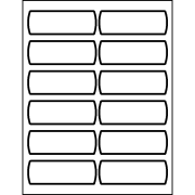 Avery Big Tab Printable Large White Label Dividers with Easy Peel