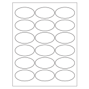 Template for Avery 22814 Print to the Edge Oval Labels 1 1/2 x 2 1/2